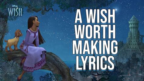 wish song lyrics|a wish worth making lyrics.